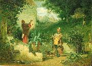 Carl Spitzweg, Die Jugendfreunde